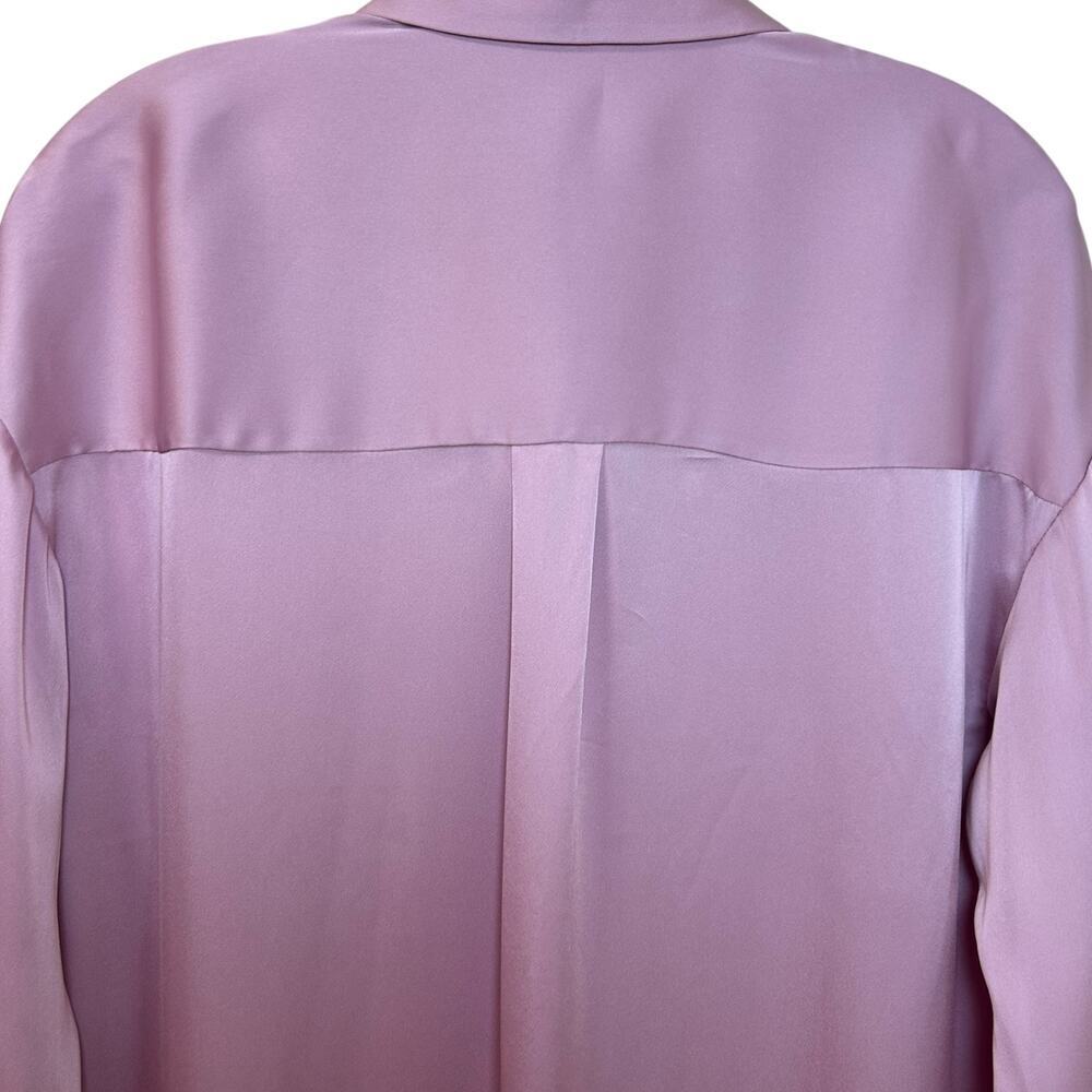 Favorite Daughter, NWT Women's The Smooth Ex-Boyfriend Shirt, Pastel Lavender XS - Picture 13 of 15